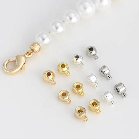 [WG1205] 50pcs locating buckle ending spacer clasp for Jewelry diy