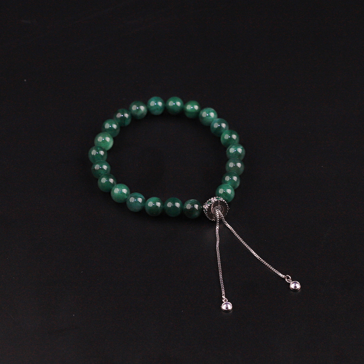 blue moonstone/white moonstone/green lepidoliet/ fire quartz bracelets with adjustable chain