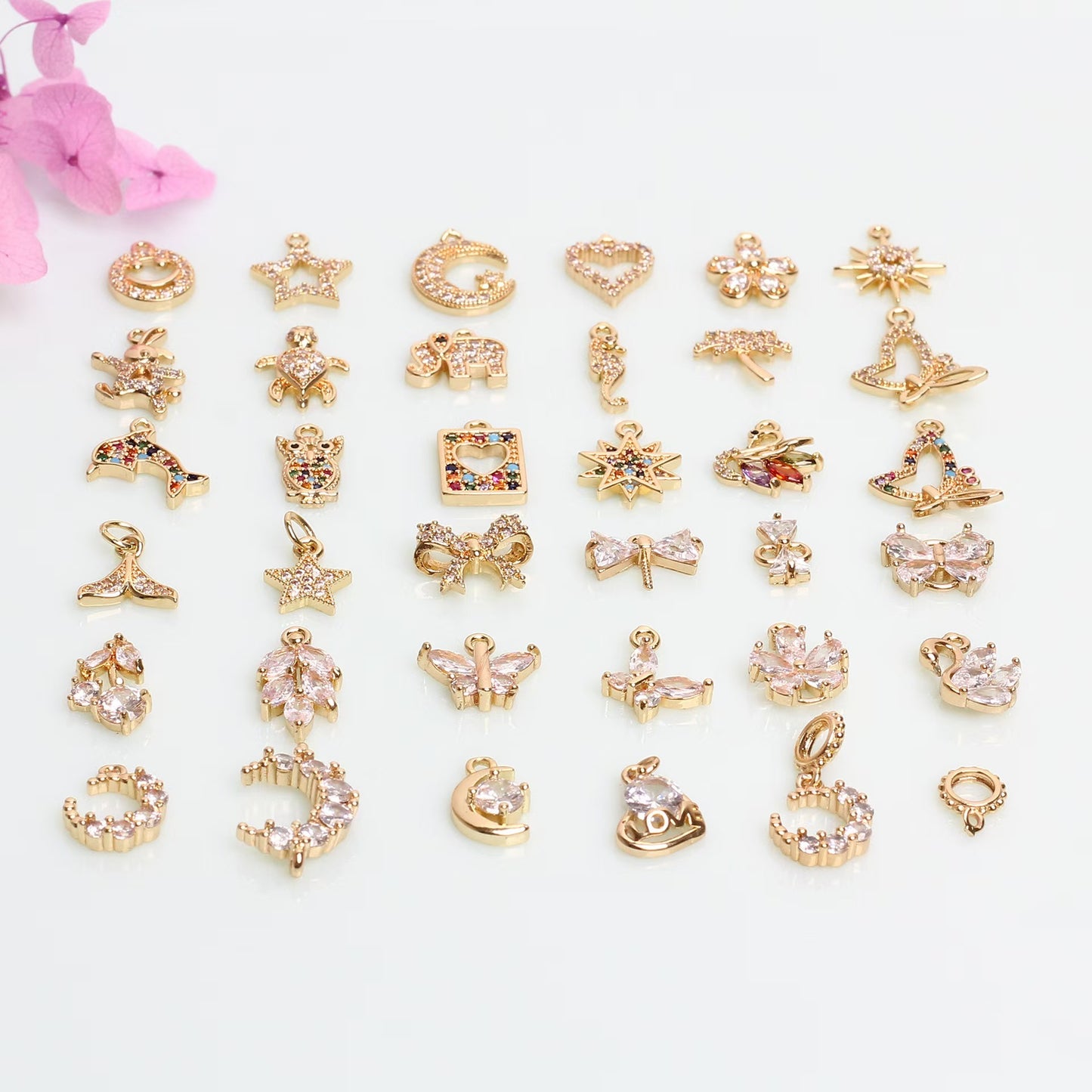 [WG1162] 1pcs spacer charm pendant for jewelry diy