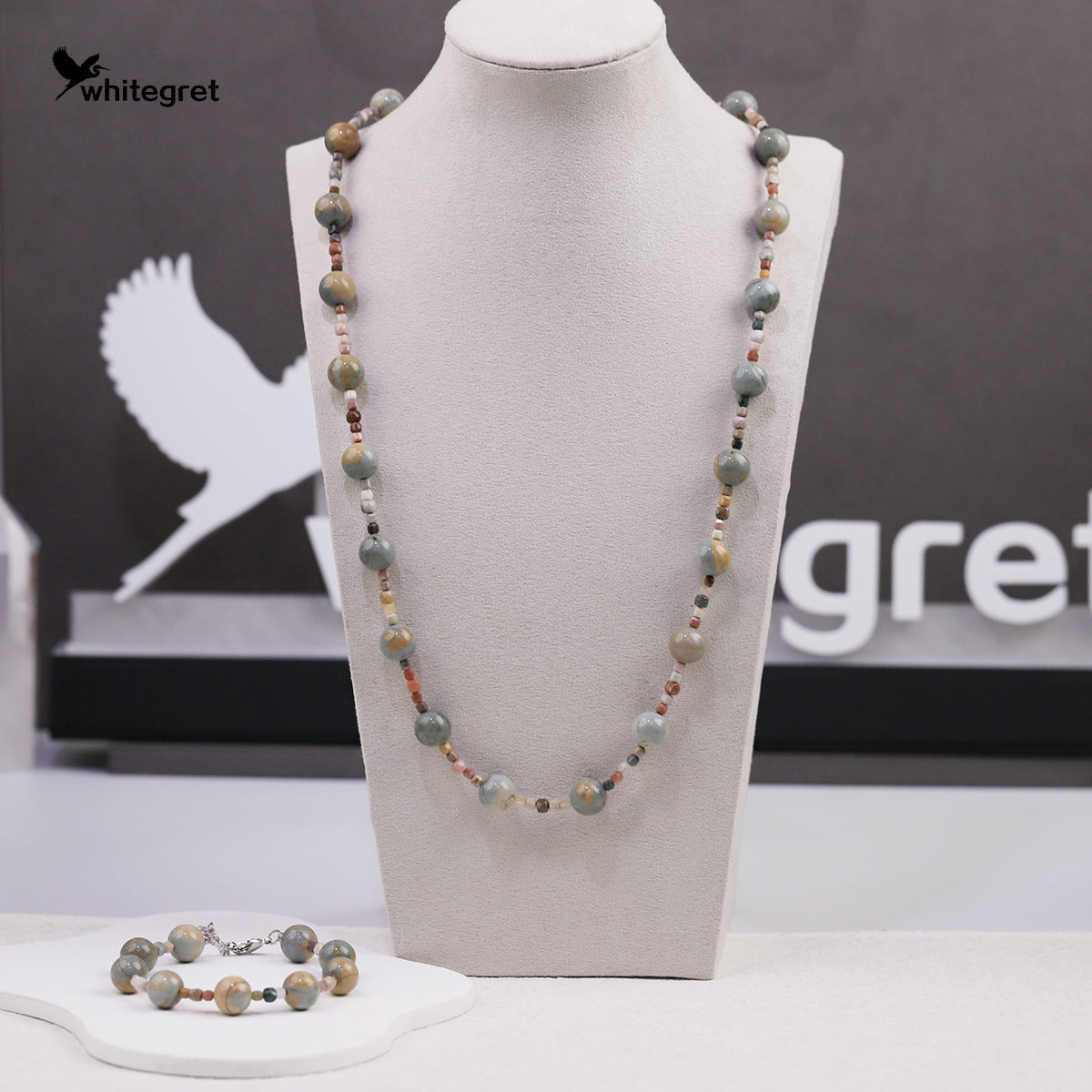 [WG0204] Alashan Necklace and Bracelet