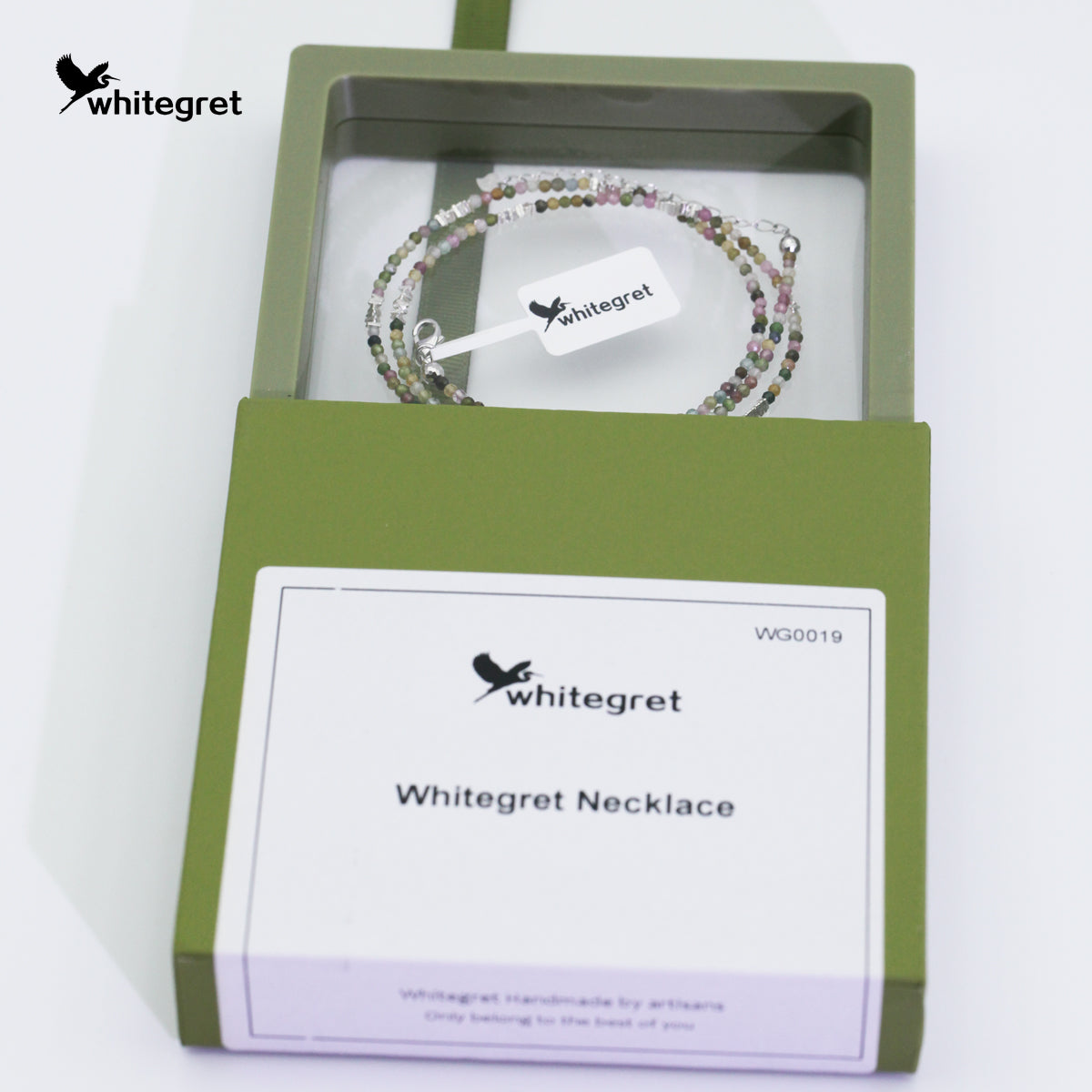 [WG0019] Toumaline & Silver925 Necklace new original deisign  Bracelet 2024 fashion girls lady valent Birthday Daily gifts