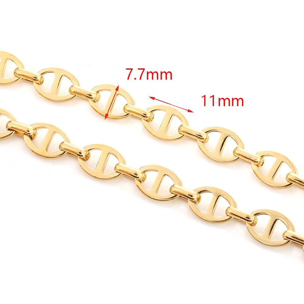 WG1003  Anchor chain-Vacuum Plating Waterproof Stainless steel DIY chain