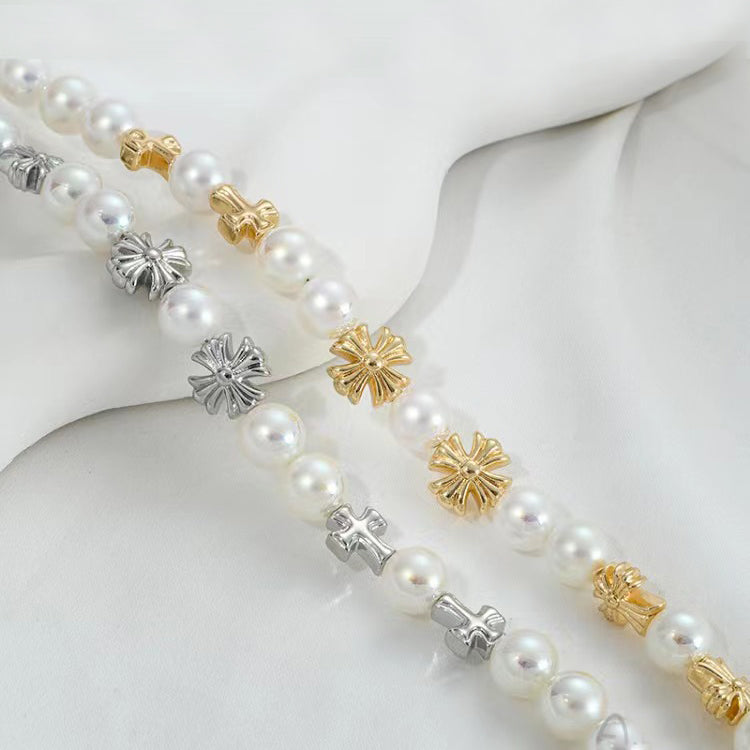 Cross Spacer Beads for Jewelry DIY