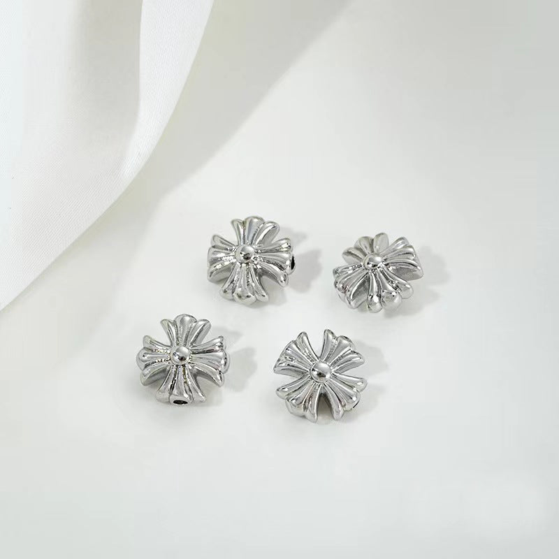 Cross Spacer Beads for Jewelry DIY