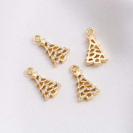 [WG1146]  Christmas spacers charms pendants for jewelry diy