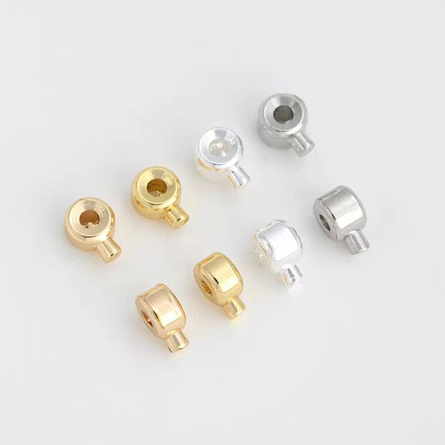 [WG1205] 50pcs locating buckle ending spacer clasp for Jewelry diy
