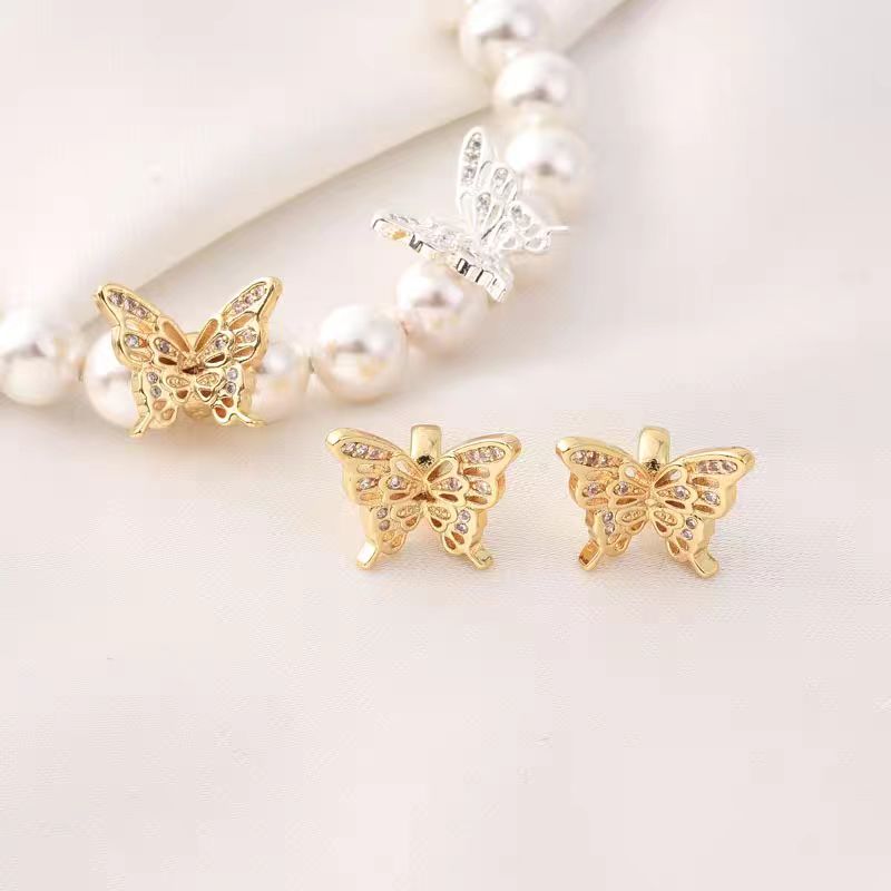 [WG1217]  Butterfly Spacers charms