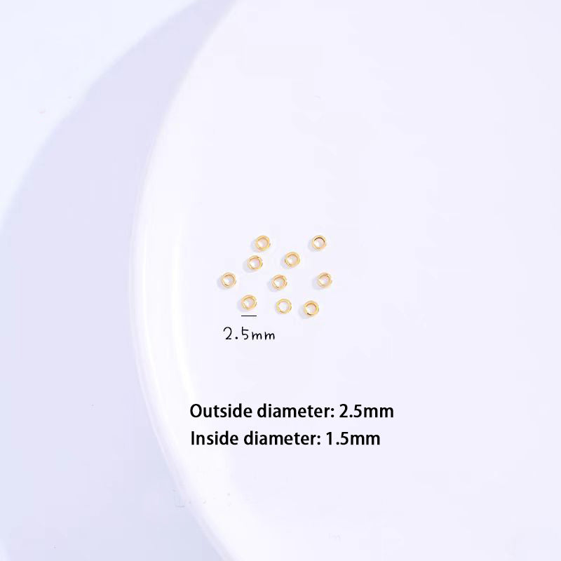 [WG1196] 100PCS gold Spacers for Jewelry diy