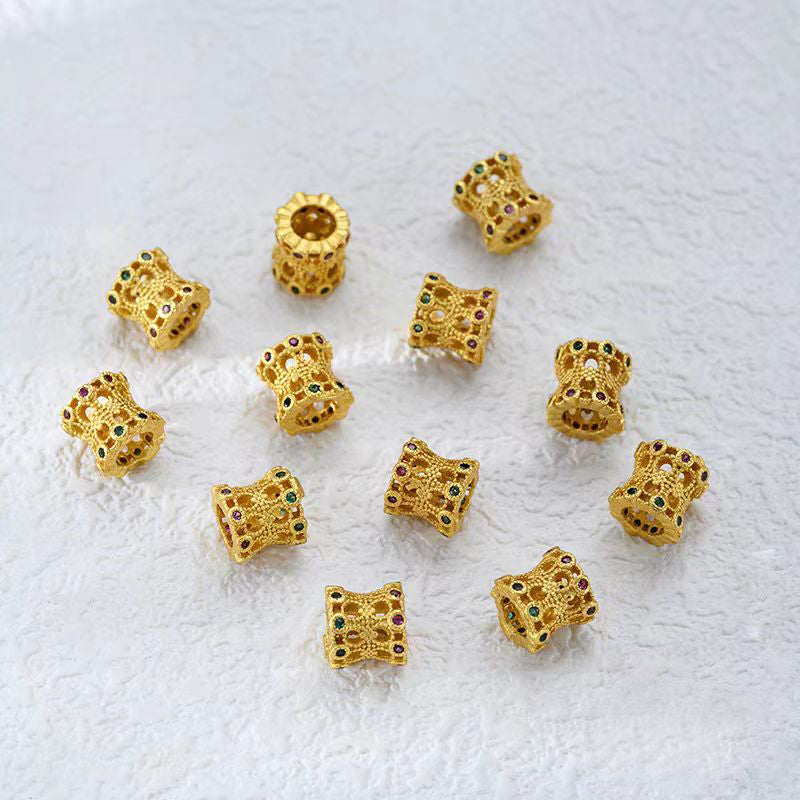 [WG1173] Cloidonne & Colour enamels spacers charms for jewelry diy