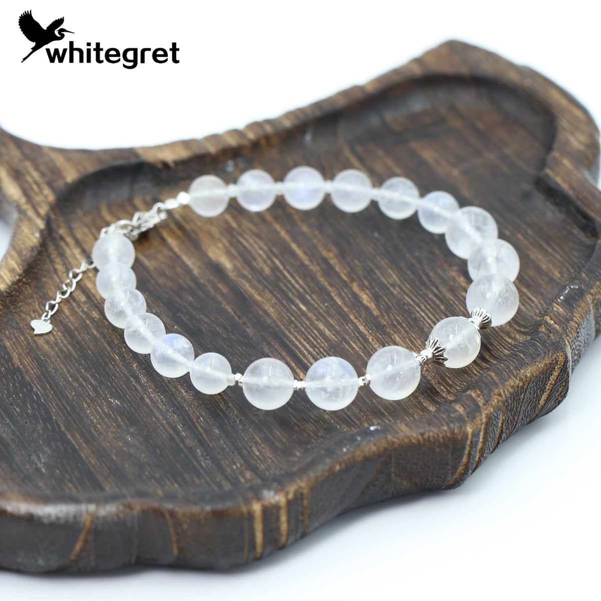 [WG0111]  Natural Blue Moonstone & Silver925 Bracelet
