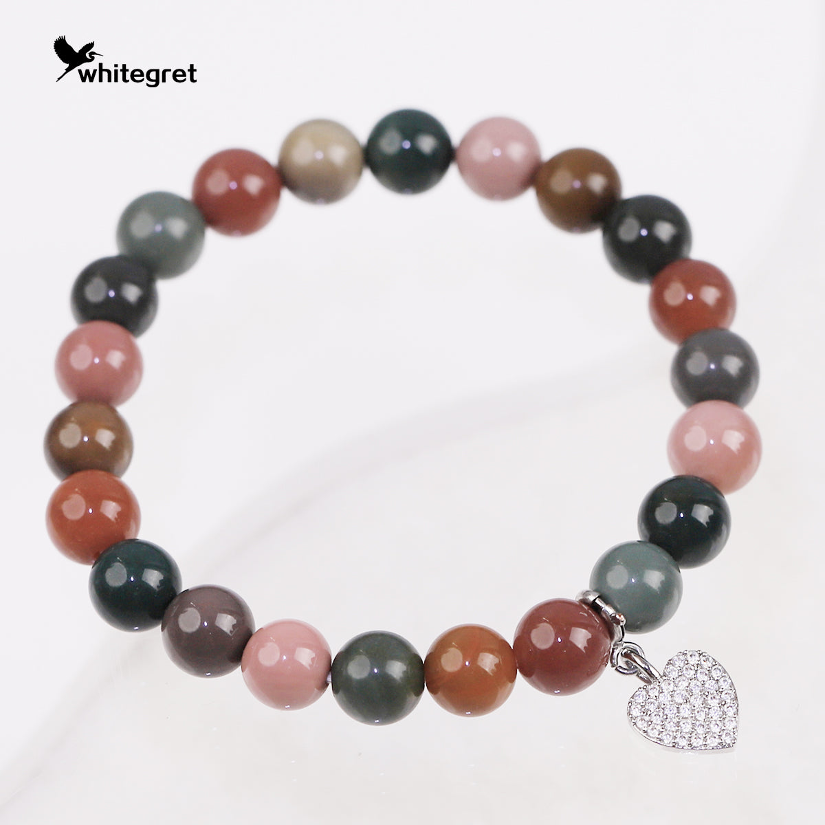 [WG0208] Customized high-quality natural gemstones for you alashan agate necklace and bracelet