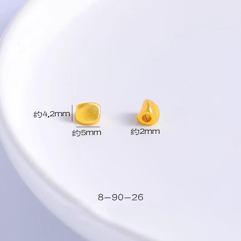 [WG1102] Gold spacers with different style for Jewelry diy
