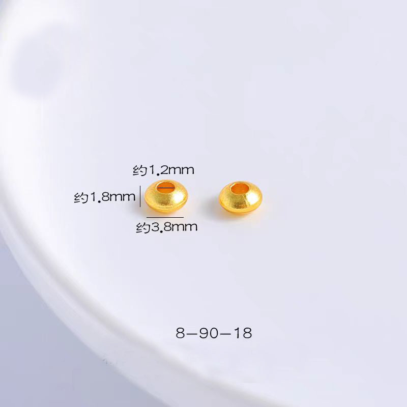 [WG1102] Gold spacers with different style for Jewelry diy