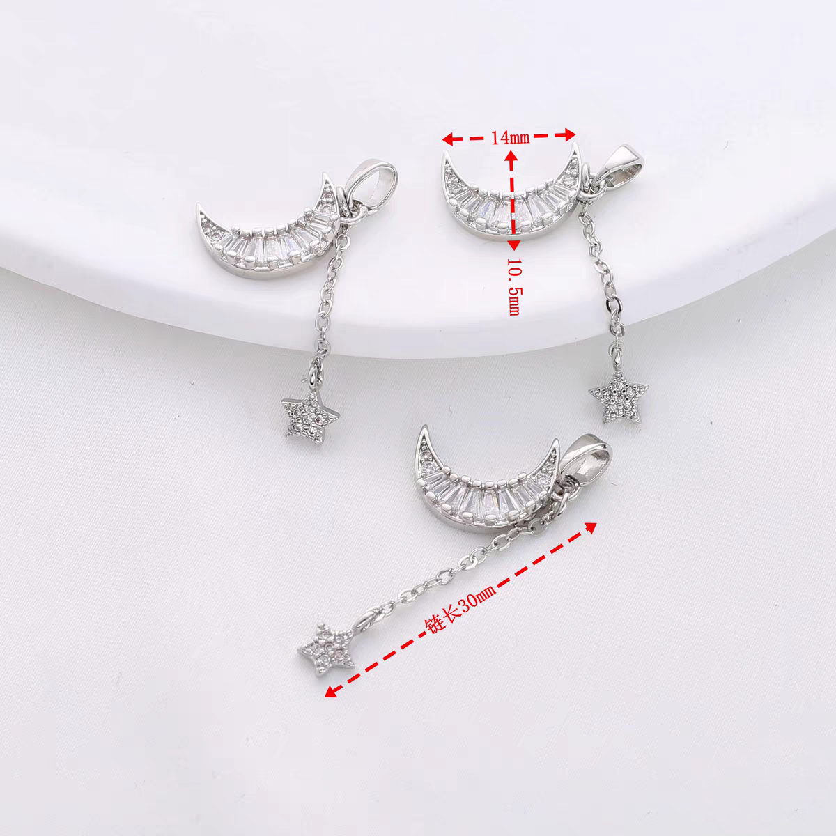 [WG1167] Charms with gold plated in different style for jewelry diy