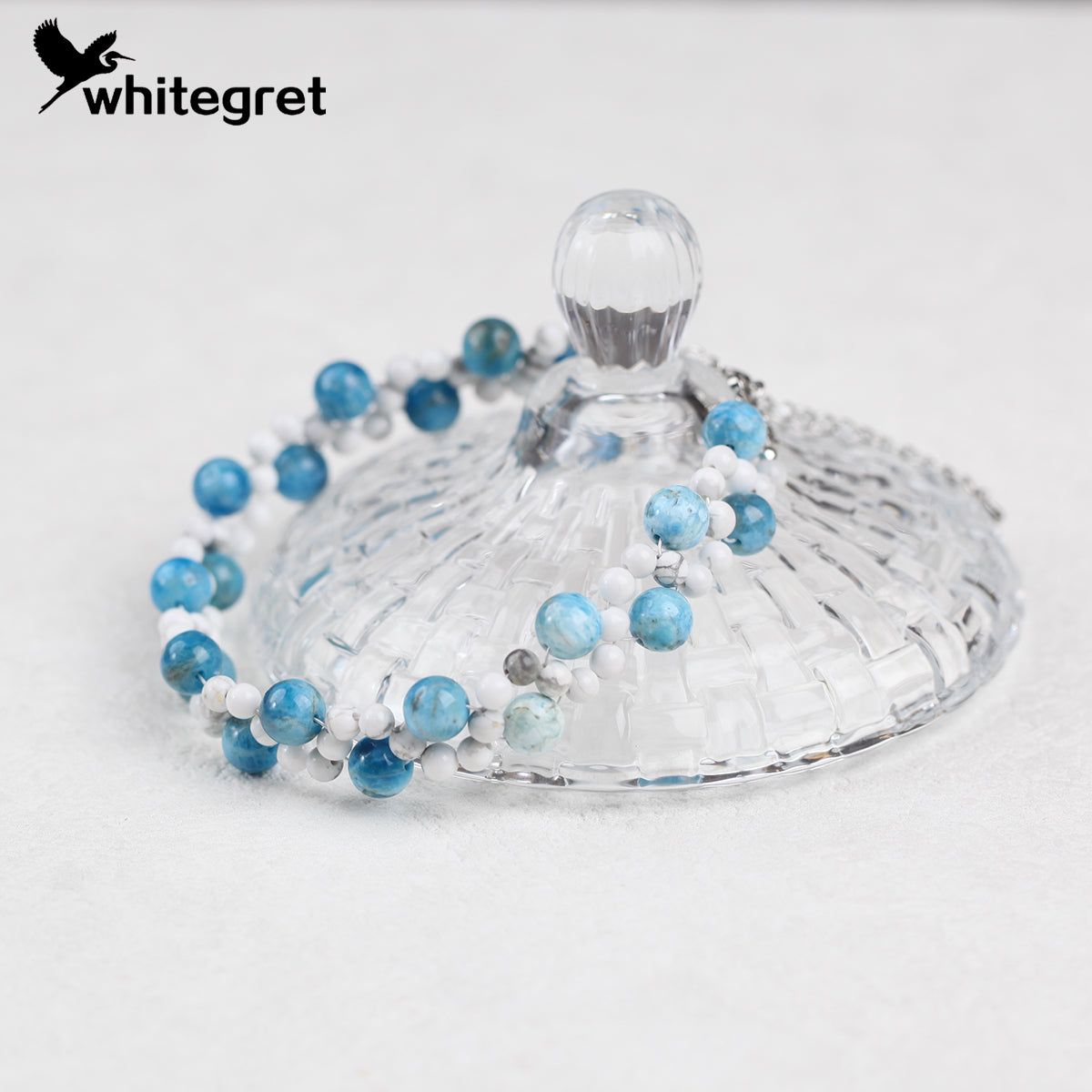 [WG0124] Apatite & Magnesite Bracelet