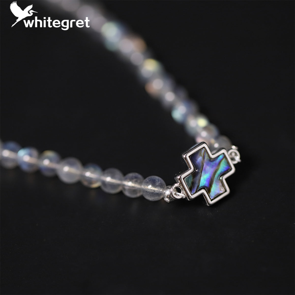 [WG0191] Natural Labradorite Necklace