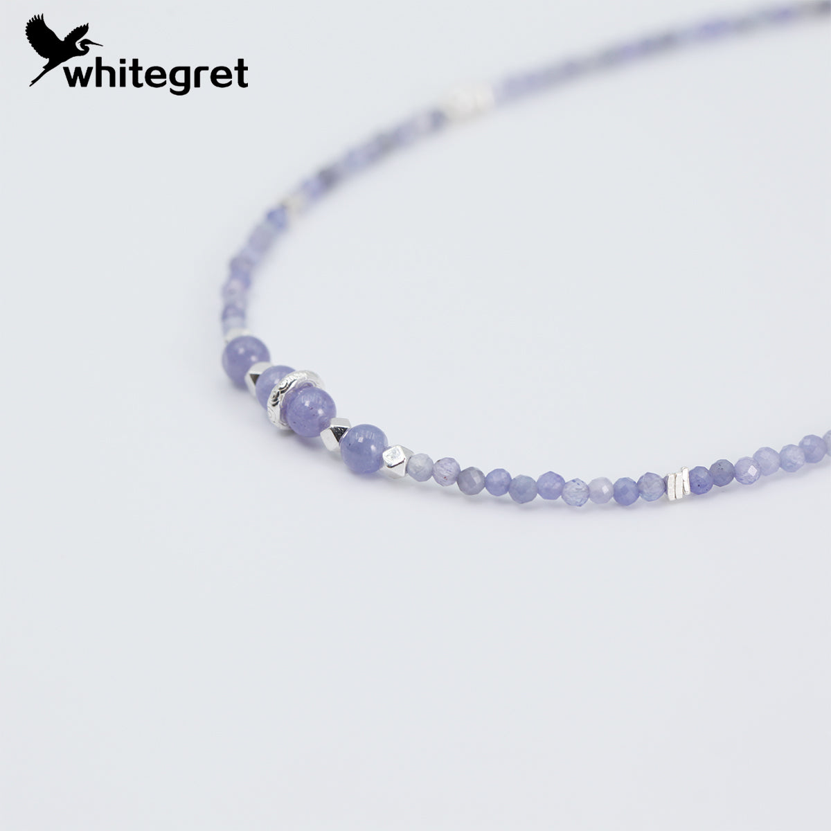 [WG0044] Tanzanite & silver925 Necklace new original handmade design DIY 2024 new fashion bracelet Birthday Daily girl gifts