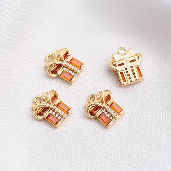 [WG1146]  Christmas spacers charms pendants for jewelry diy