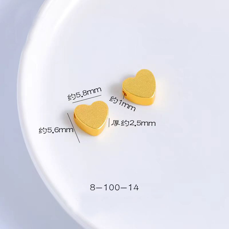 [WG1102] Gold spacers with different style for Jewelry diy