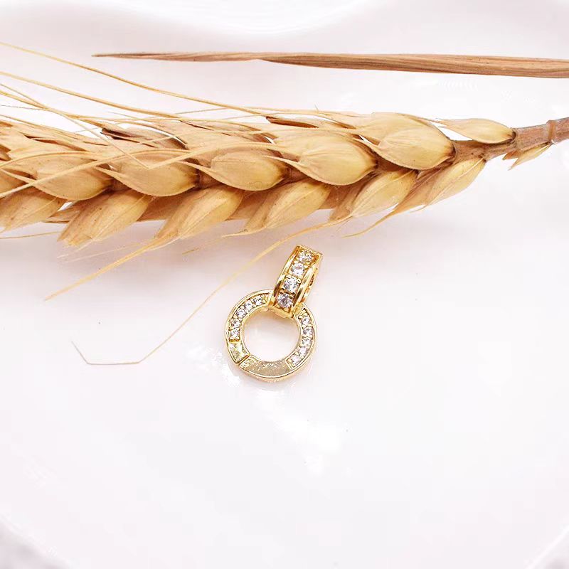 [WG1144] universal clasp charm-vacuum plating waterproof jewelry diy