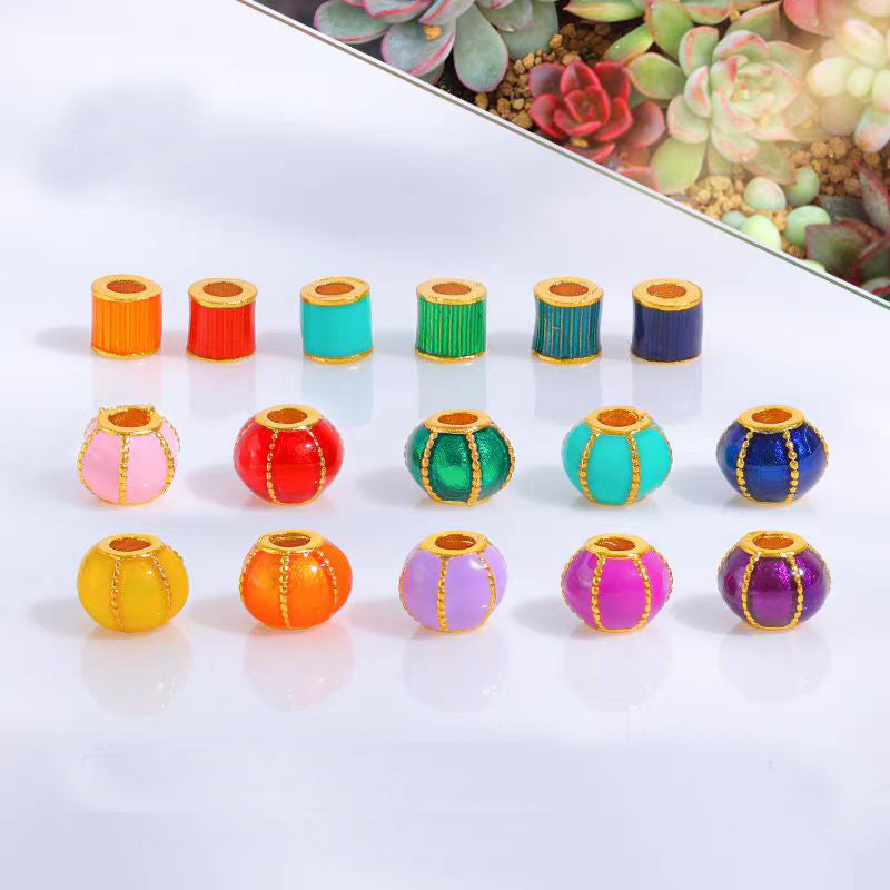 [WG1194]  Enamel Spacers for Jewelry diy charms - Jewelry DIY