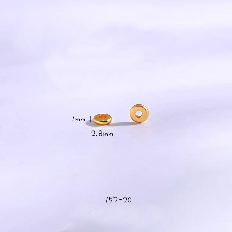 [WG1102] Gold spacers with different style for Jewelry diy