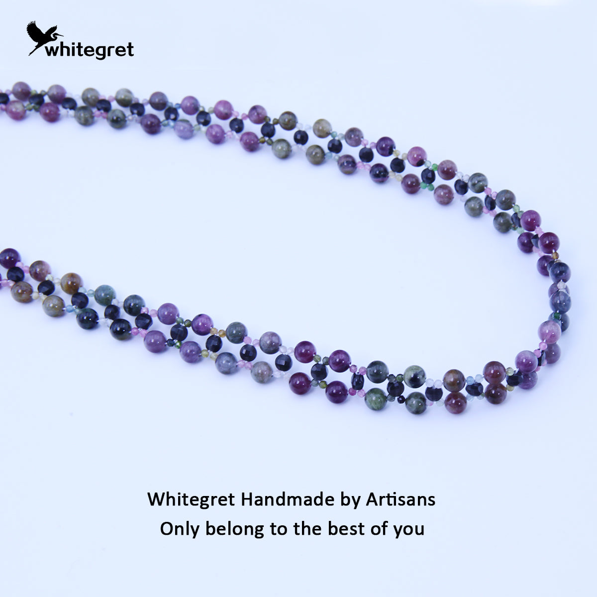 [WG0073] Tourmaline & Obsidian & Silver925 Necklace new original handmade design 2024 diy fashion girl valent Birthday Daily gifts