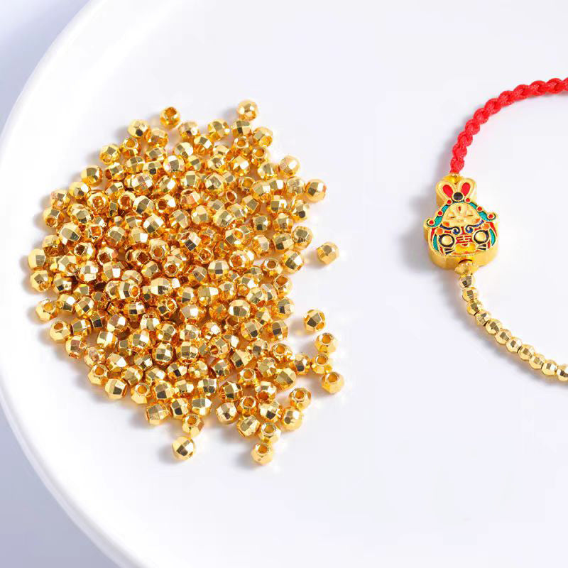 [WG1197] 100PCS Disco laser beads for Jewelry diy