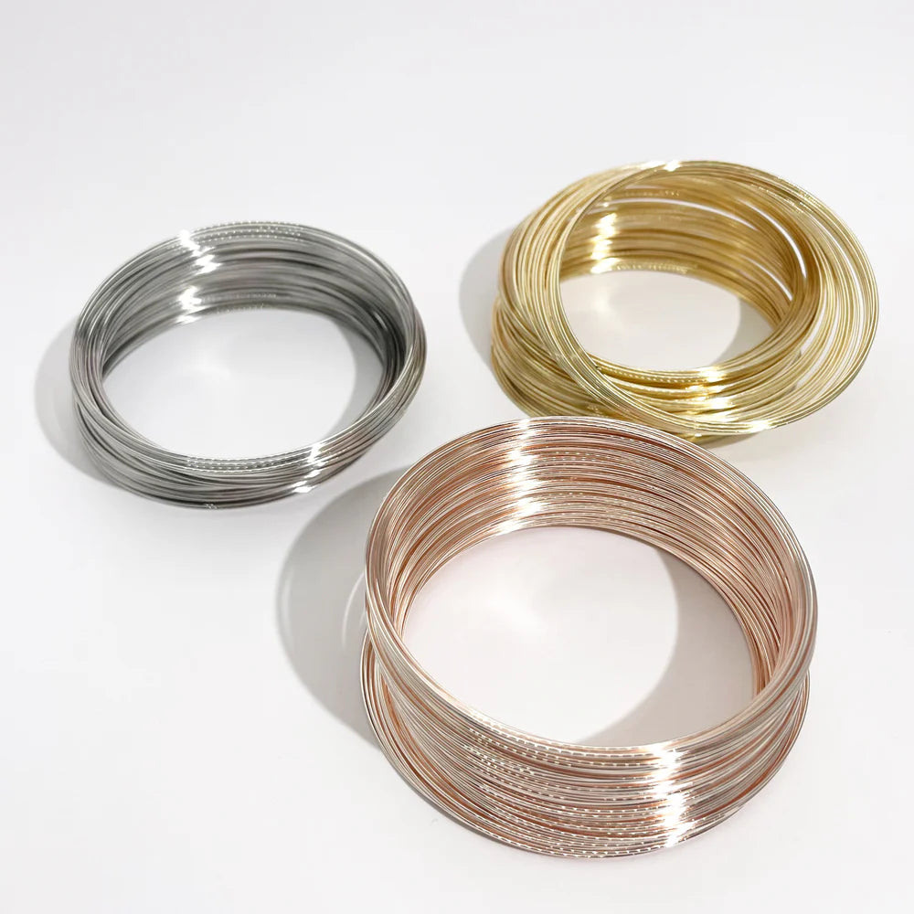 WG1057 100M loops memory wire chocker for DIY