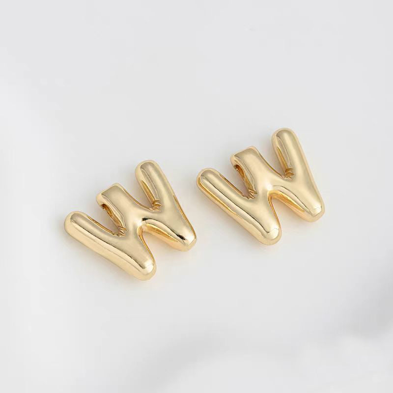 WG1071   Copper Letter Charms