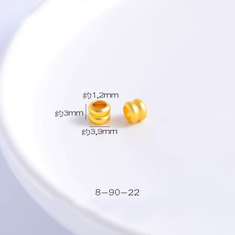 [WG1102] Gold spacers with different style for Jewelry diy