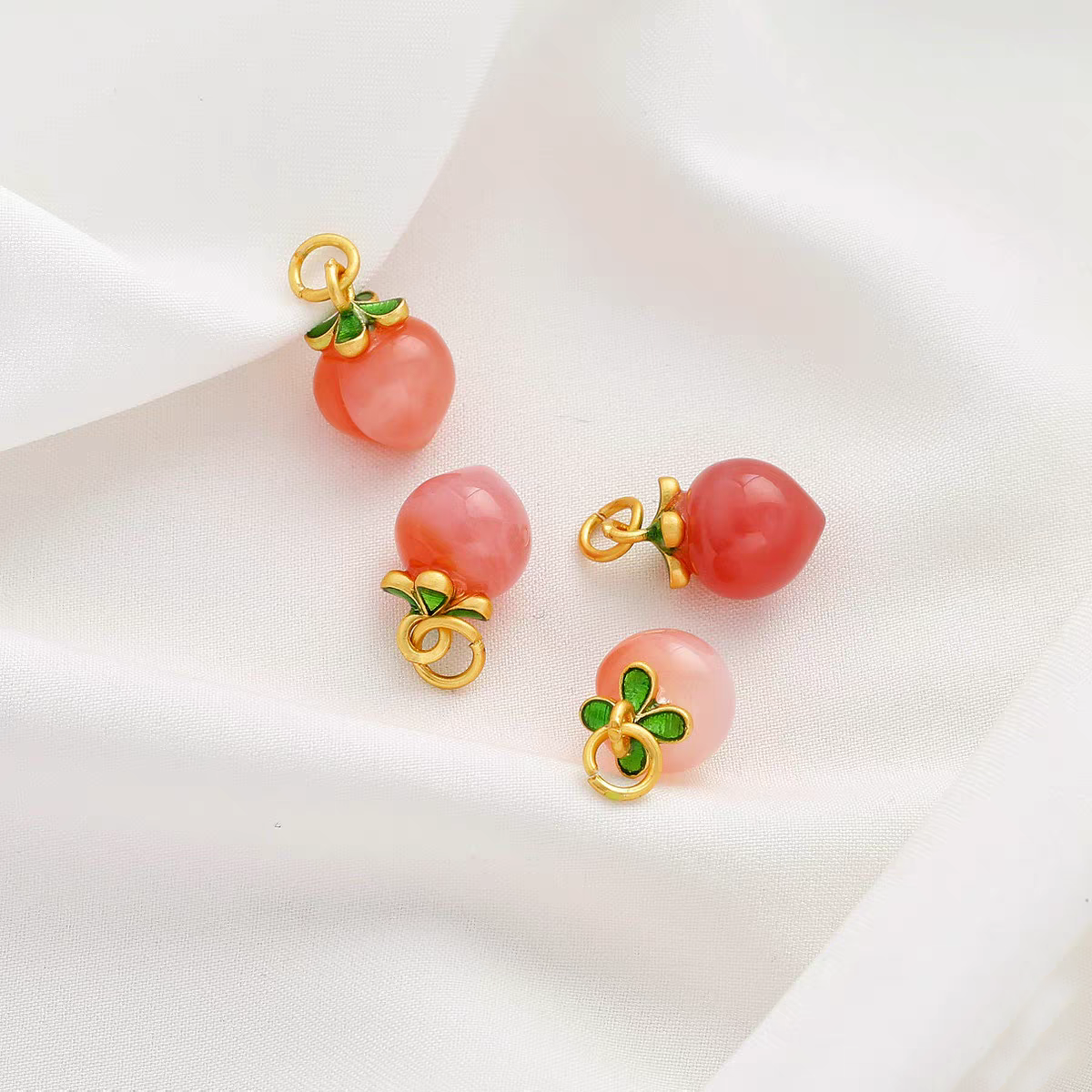 [WG1210] Natural Fluorite Agate Crytals Pendants for Jewelry diy