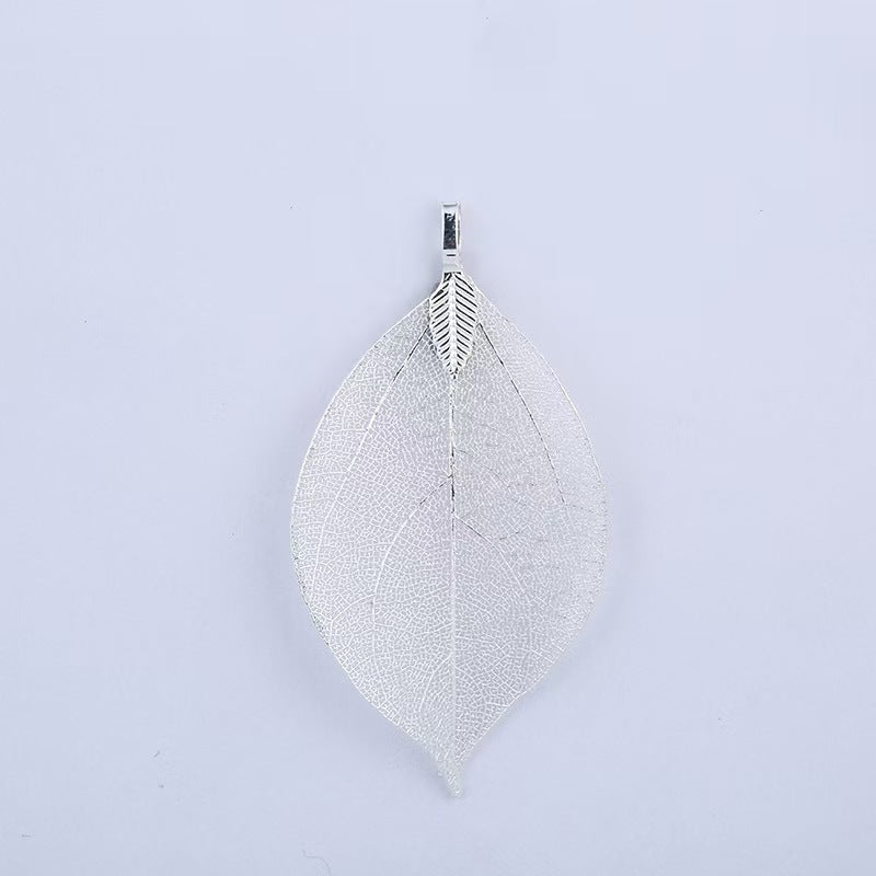 [WG1112] 10pcs Natural leaf with Multi copper plated