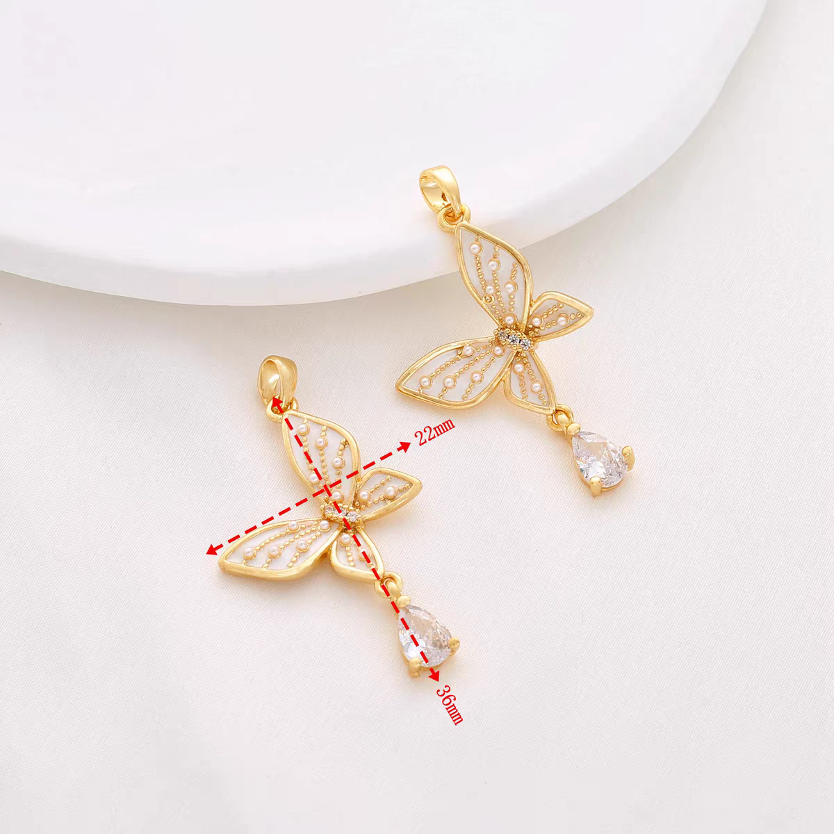 [WG1167] Charms with gold plated in different style for jewelry diy