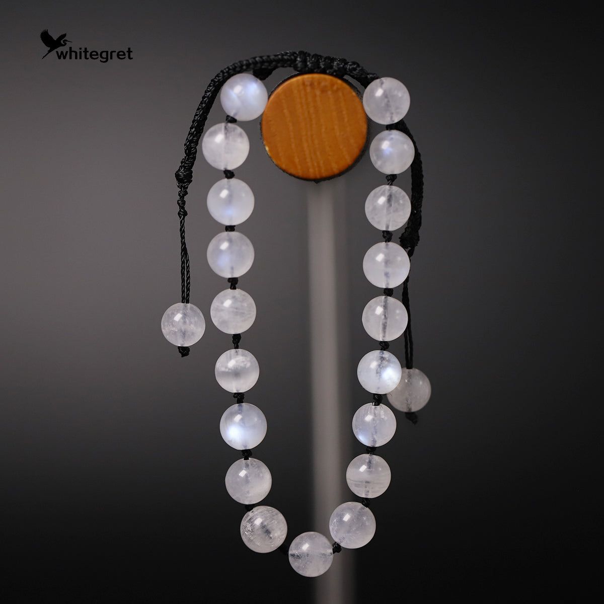 [WG0179] Moonstone Necklace Bracelet & combo Set