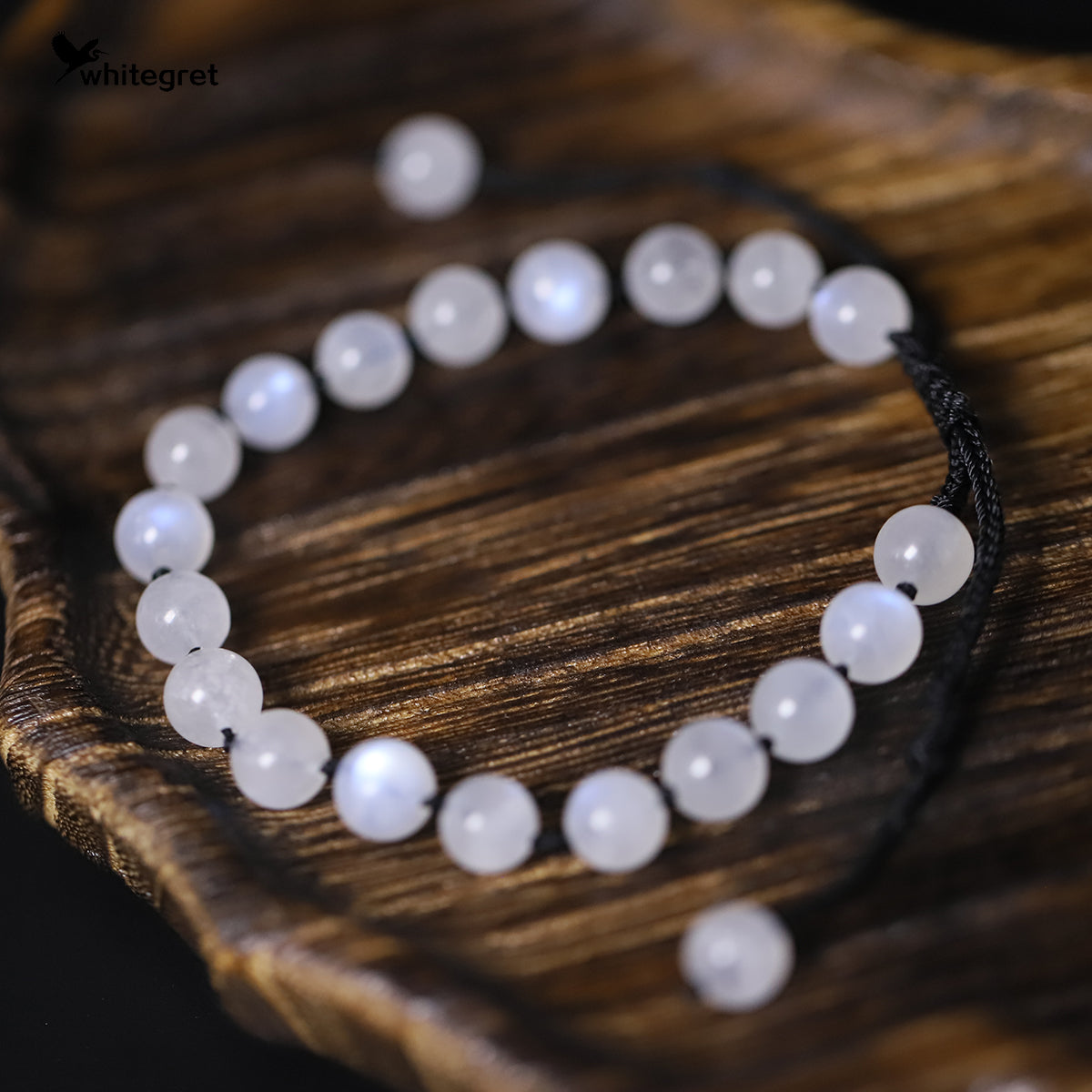 [WG0179] Moonstone Necklace Bracelet & combo Set