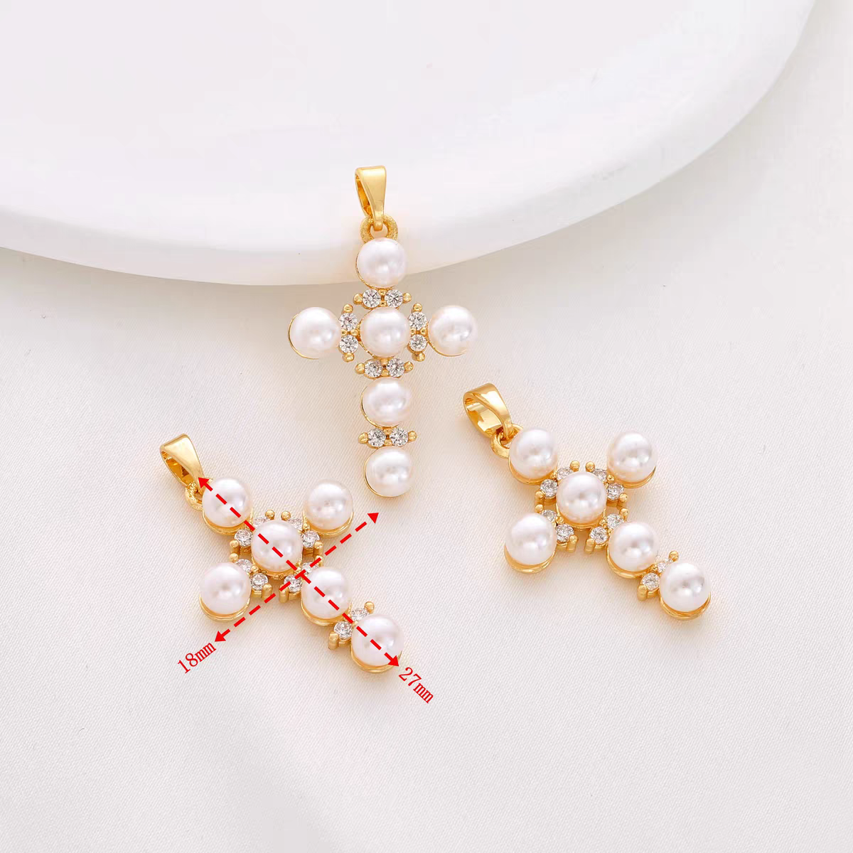 [WG1167] Charms with gold plated in different style for jewelry diy
