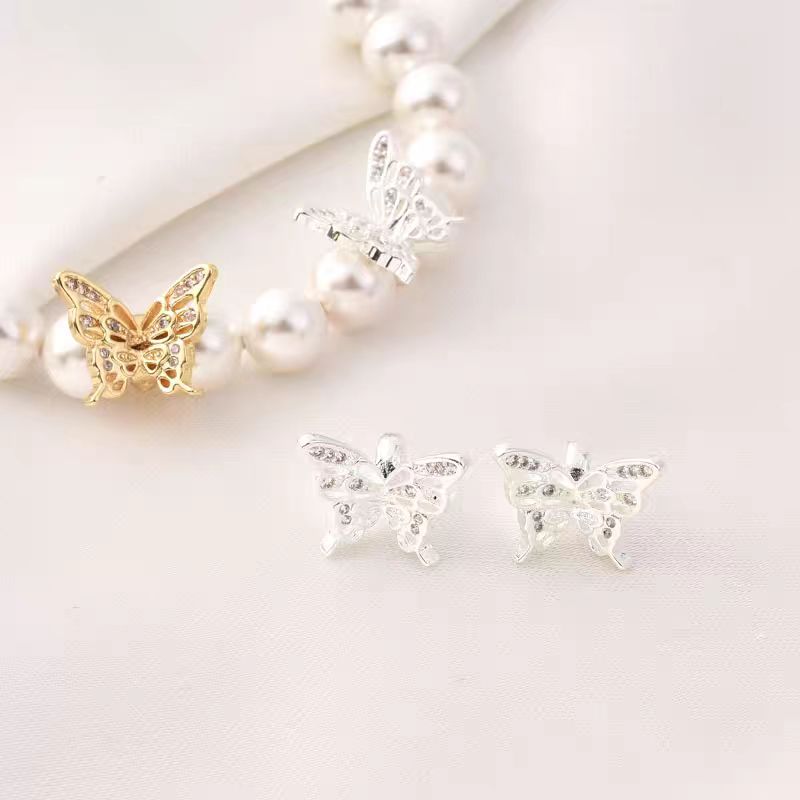 [WG1217]  Butterfly Spacers charms