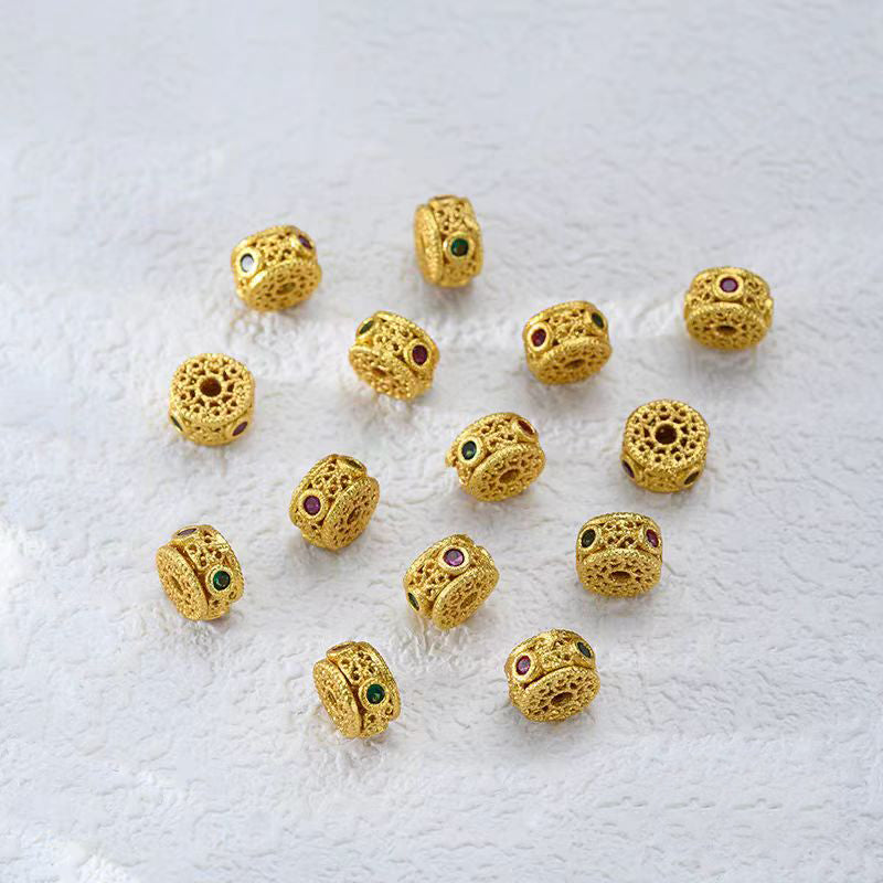 [WG1173] Cloidonne & Colour enamels spacers charms for jewelry diy