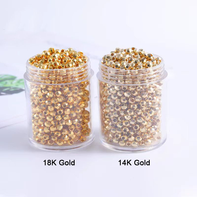 [WG1197] 100PCS Disco laser beads for Jewelry diy