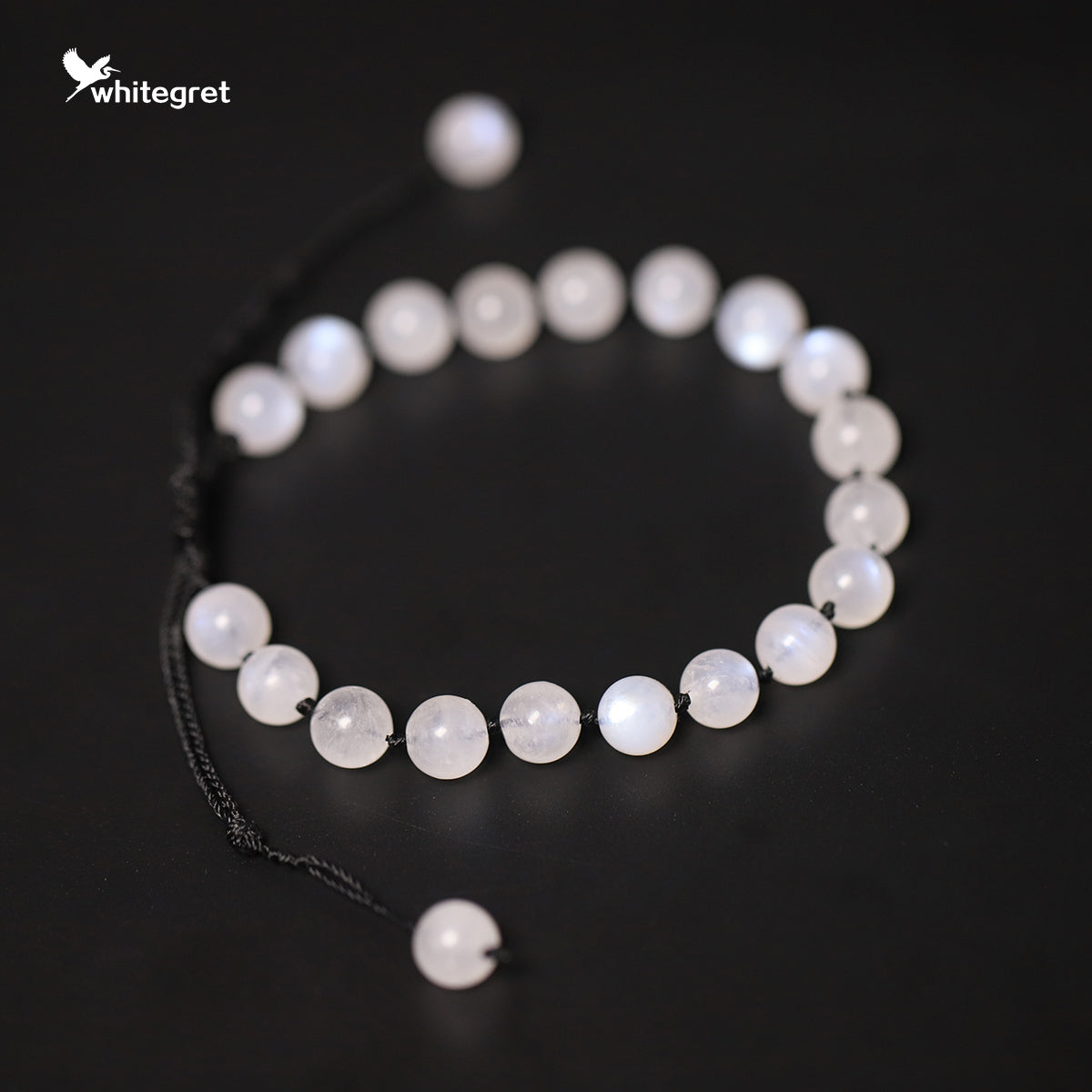 [WG0179] Moonstone Necklace Bracelet & combo Set