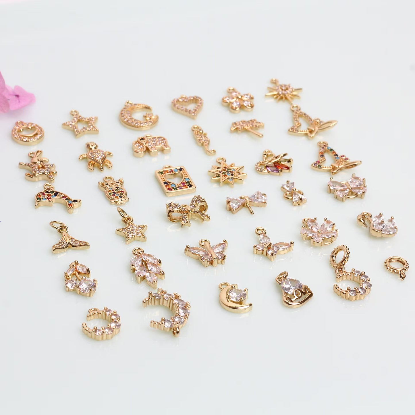 [WG1162] 1pcs spacer charm pendant for jewelry diy