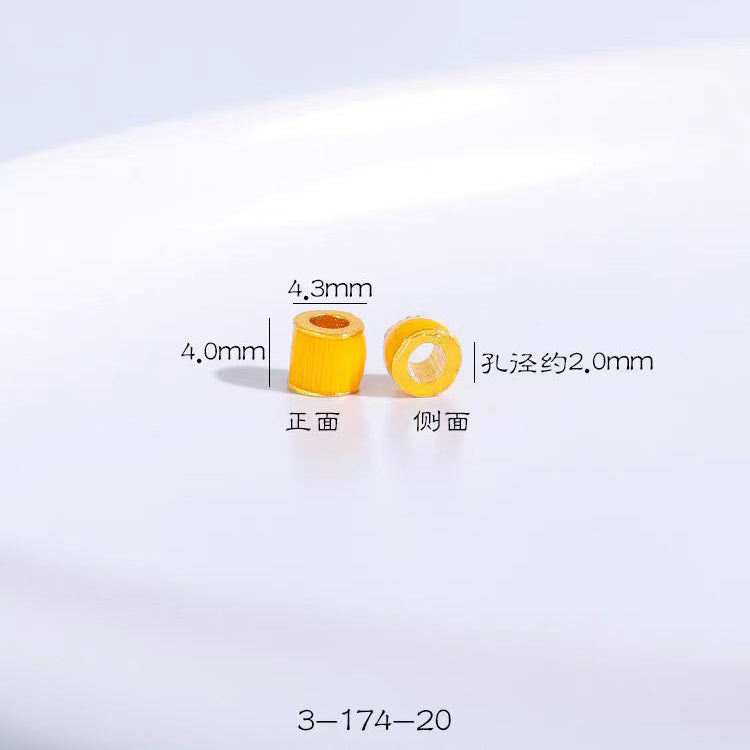 [WG1194]  Enamel Spacers for Jewelry diy charms - Jewelry DIY