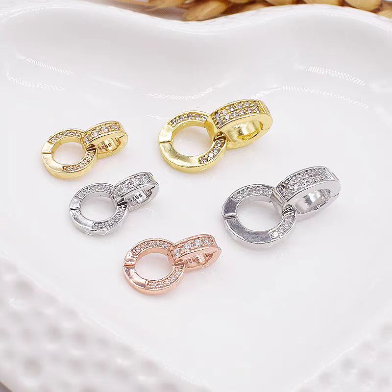 [WG1144] universal clasp charm-vacuum plating waterproof jewelry diy