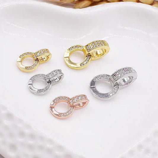 [WG1144] universal clasp charm-vacuum plating waterproof jewelry diy