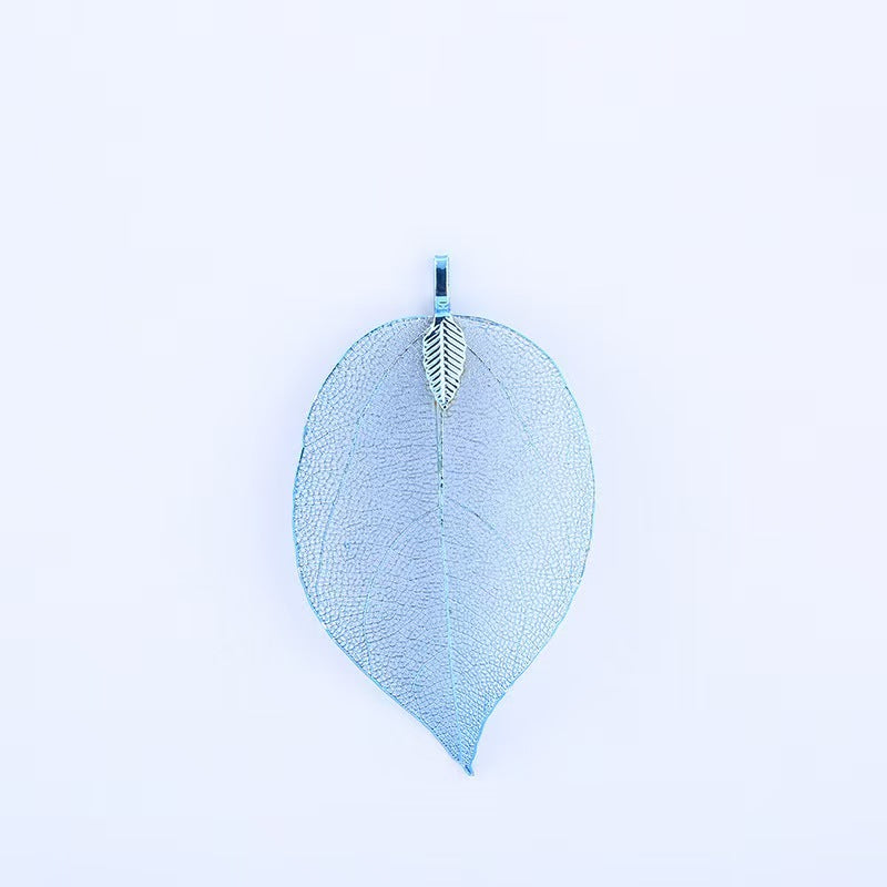 [WG1112] 10pcs Natural leaf with Multi copper plated
