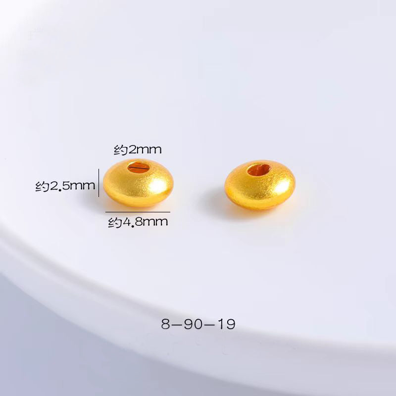 [WG1102] Gold spacers with different style for Jewelry diy