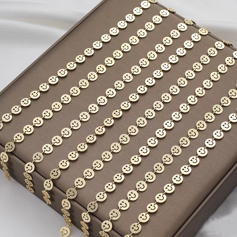 [WG1178] 1M Smile chain & O chain &  Pig snout chain for Jewelry diy