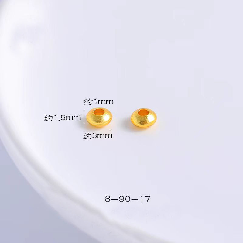 [WG1102] Gold spacers with different style for Jewelry diy