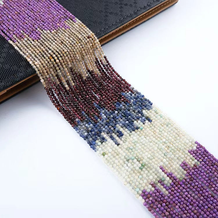 [WG1092]   Natural gradient Facted Crystals for Jewelry DIY